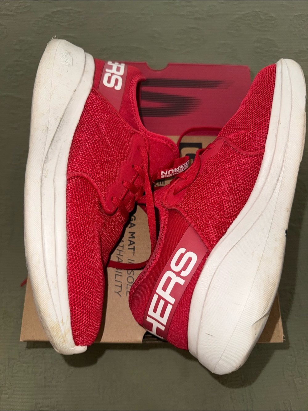 Skechers Bright Pink Mesh Athletic Sneakers - Picture 3 of 4
